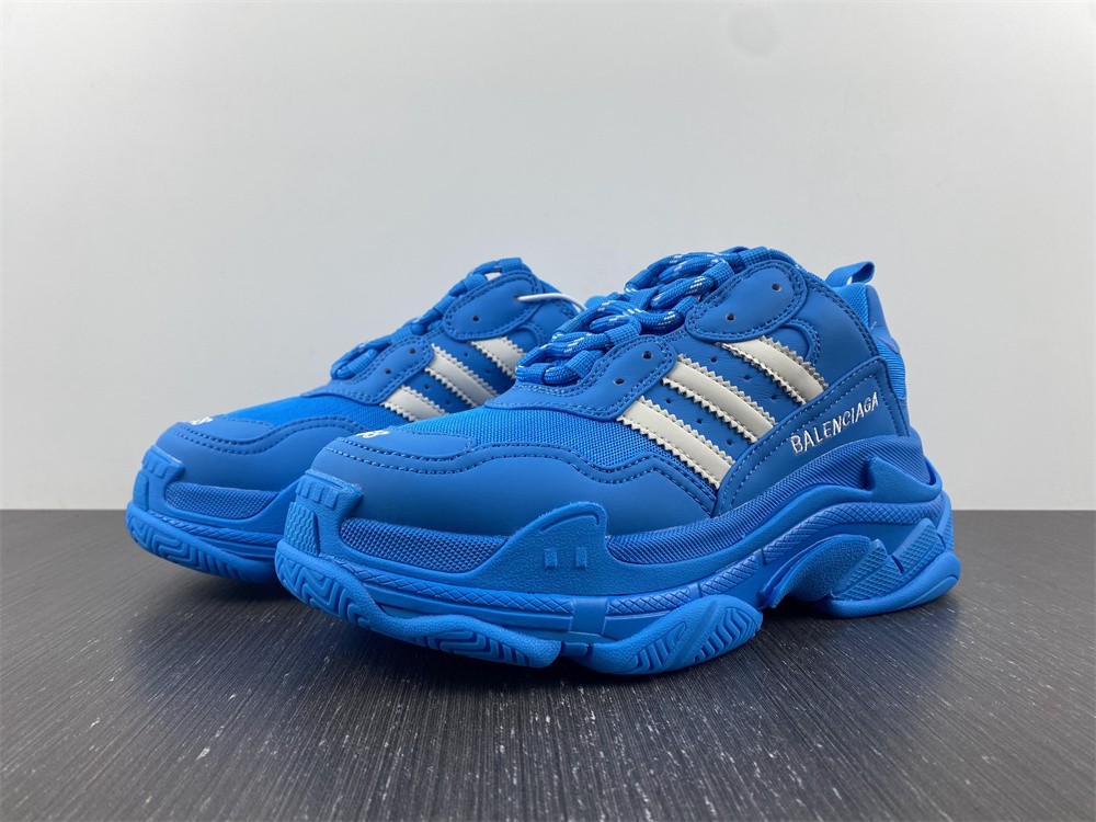 Balenciaga X Adidas Triple S Sneakers - Blue