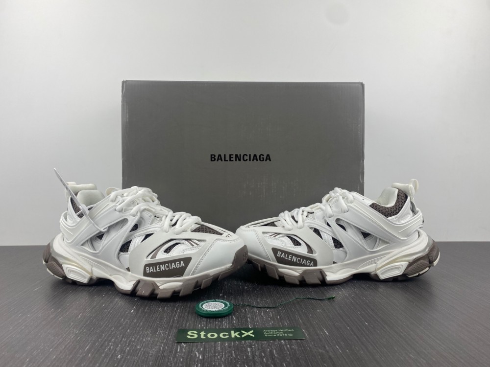 Balenciaga Track 1.0 Sneakers 'White Brown'