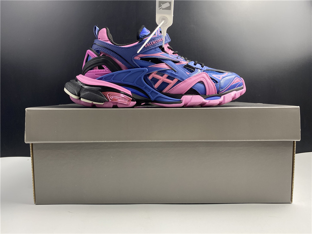 Balenciaga track 2.0 pink/blue
