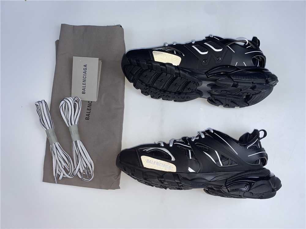 Balenciaga Track Sneaker 'Black White' 542023W3AC11090