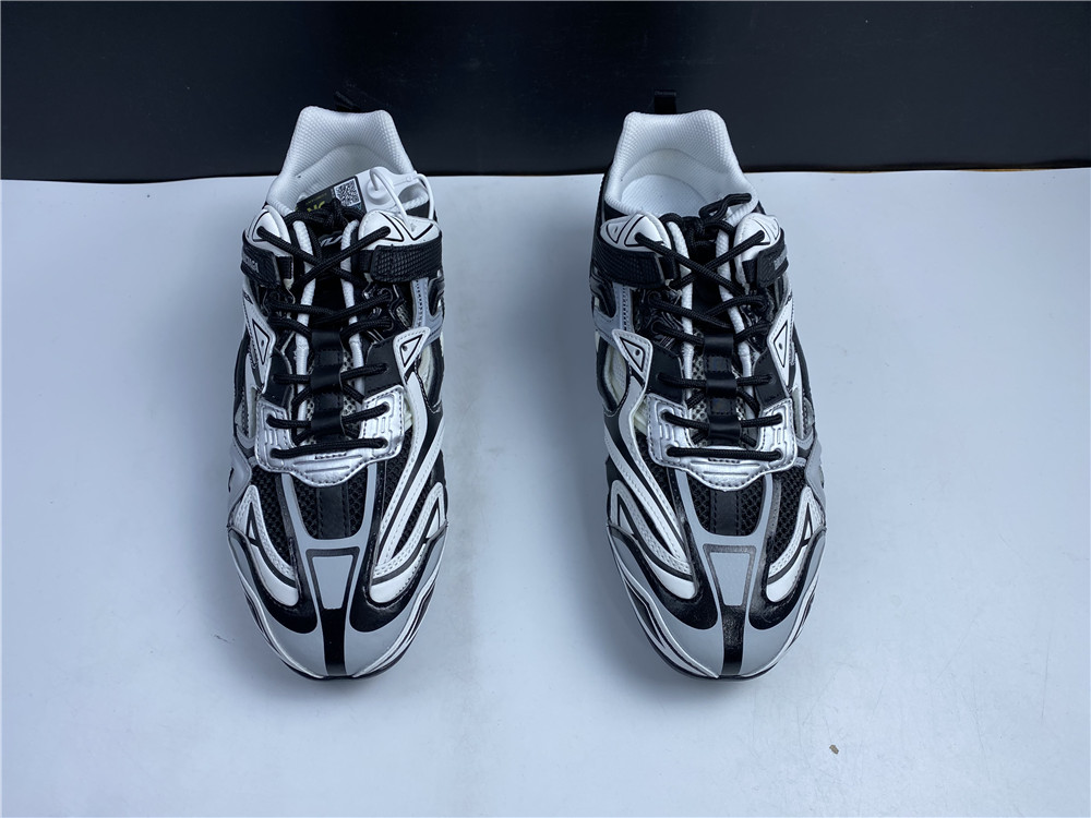 BALENCIAGA Women's Colorblock Drive Cutout Sneakers Shoes Grey Black