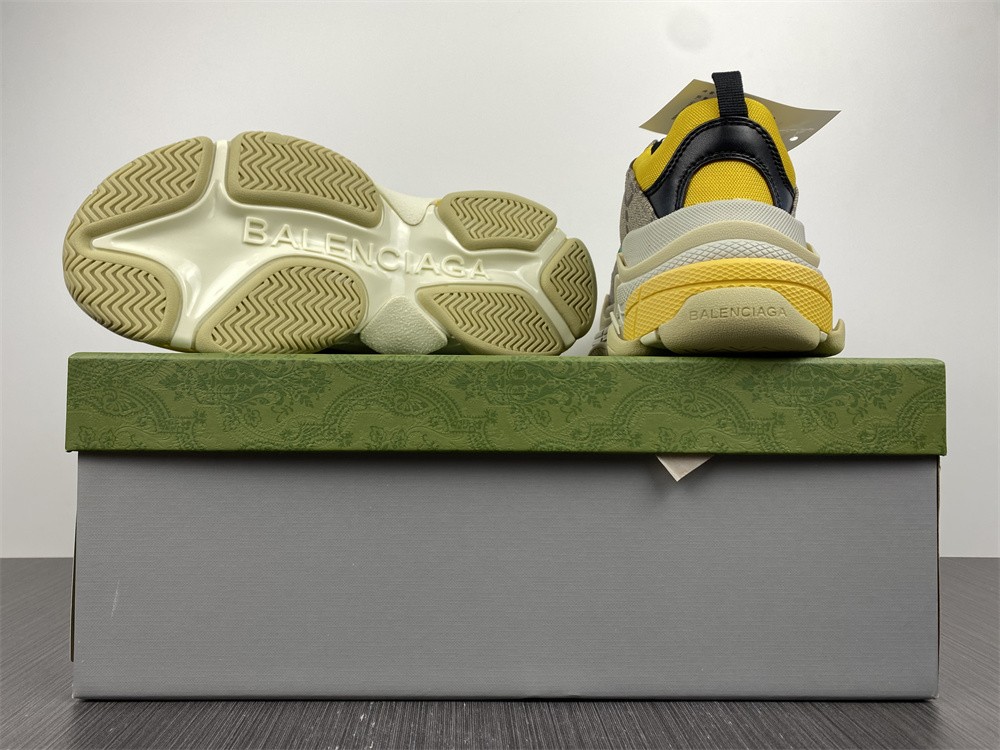 Gucci x Balenciaga The Hacker Project Triple SBeige Green Yellow