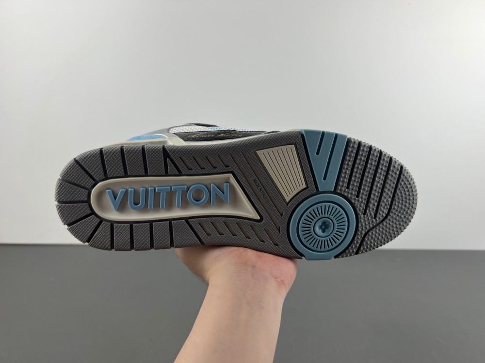 Louis Vuitton LV Trainer Blue Grey Black