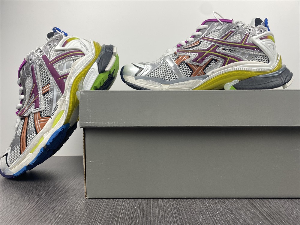 Balenciaga Runner Sneakers in Multicolor Polyurethane
