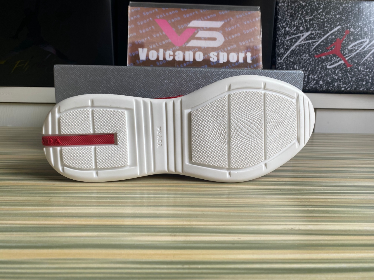 Prada America's Cup Red Silver