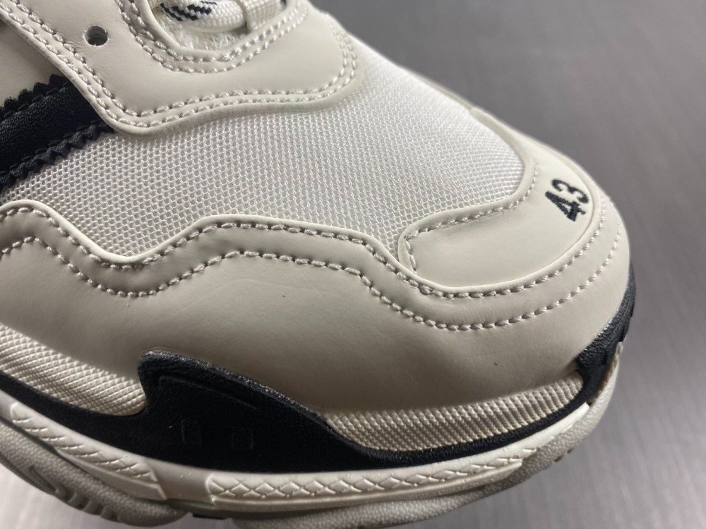 BALENCIAGA Adidas Triple S Sneakers - White,black