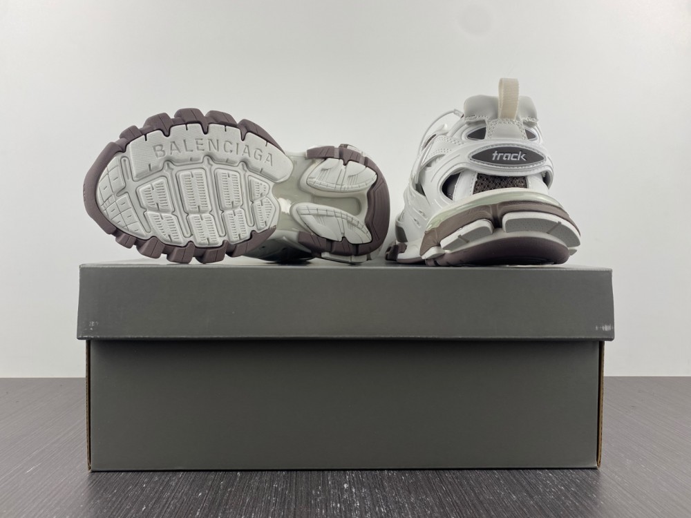 (Women) Balenciaga Track 1.0 Sneakers 'White Brown'