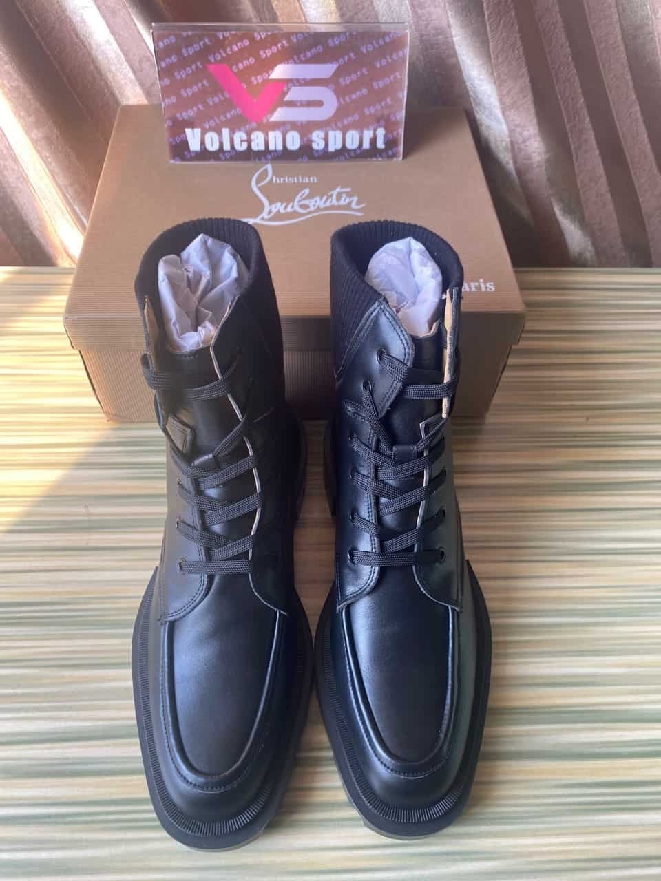 Christian Louboutin Our Walk leather ankle boots