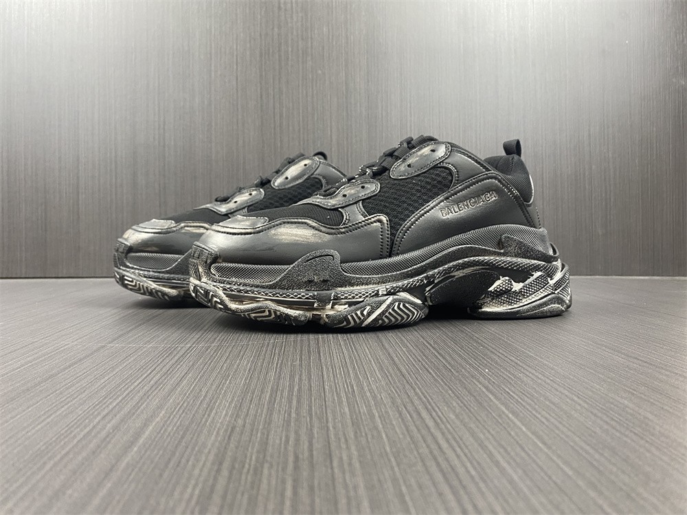 Balenciaga Triple S 'Faded Black' 536737-W3CN3-1000