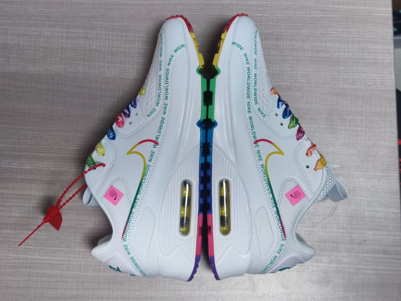 AIR MAX 90 White Seven colours 309698 006