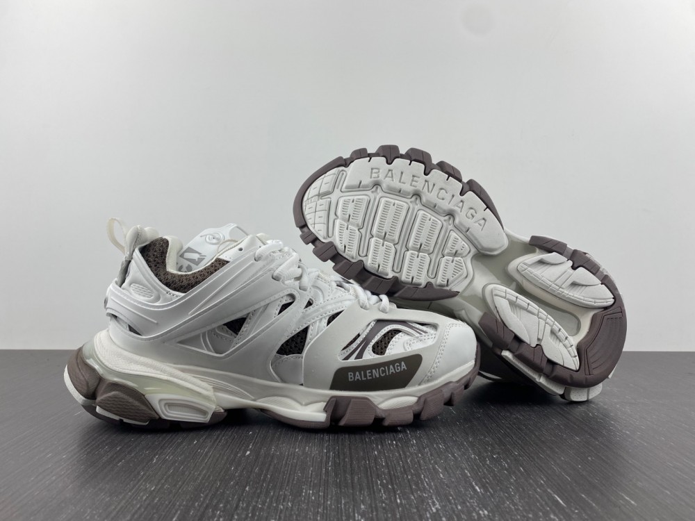 (Women) Balenciaga Track 1.0 Sneakers 'White Brown'