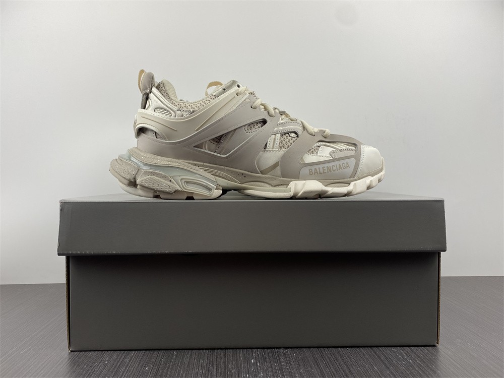 Balenciaga Track Women's Beige And Grey Sneakers