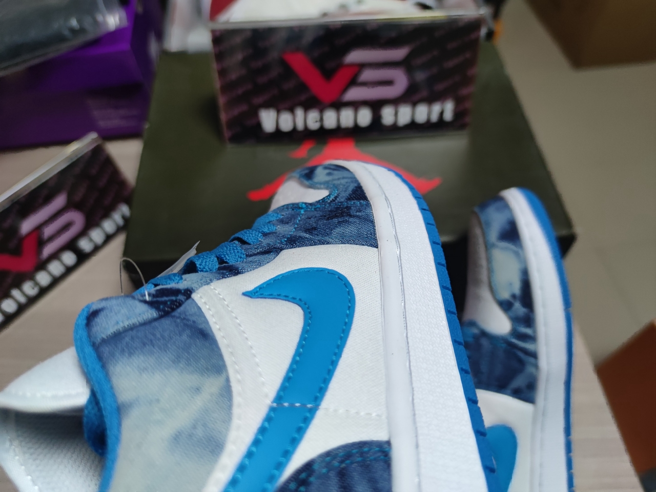 Jordan 1 Low Washed Denim DM8947 100