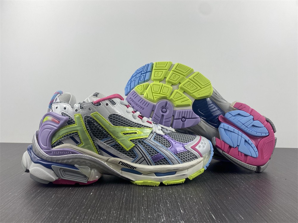 Balenciaga Multicolor Runner 'Gre/Lil/Yel F/B'