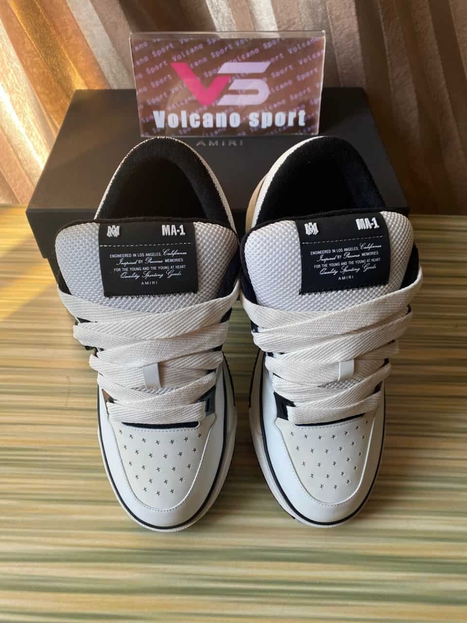 Amiri Leather MA-1 Sneakers