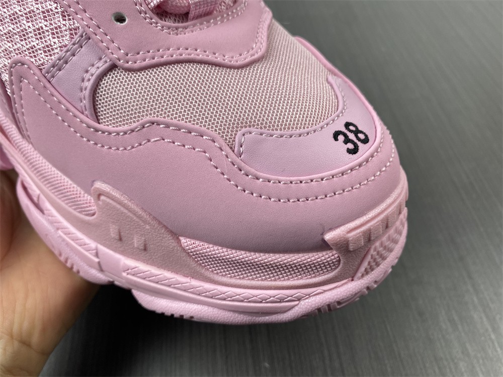 Balenciaga Triple S Fake FurPink (Women's)