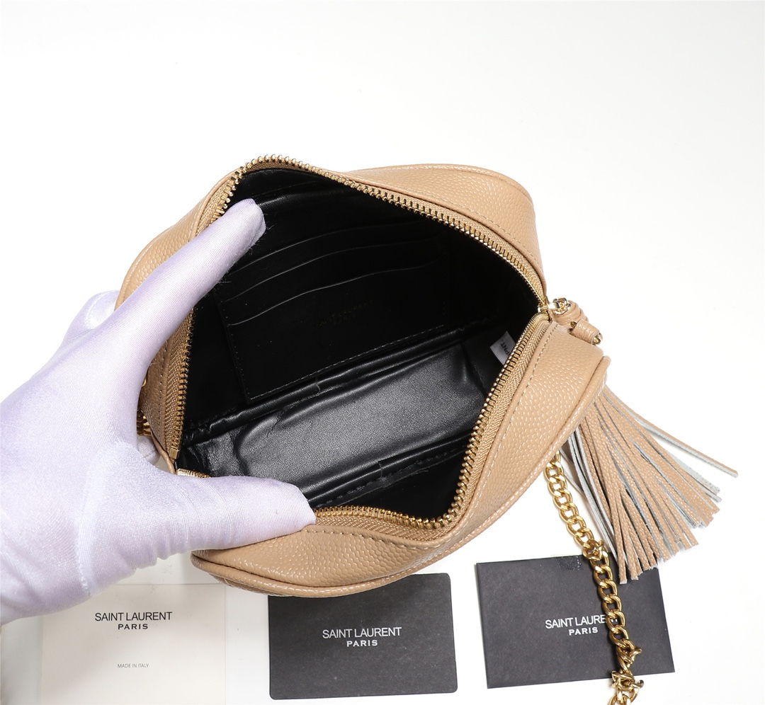 YSL LOU MINI BAG 585040 (2) 18×10×5cm