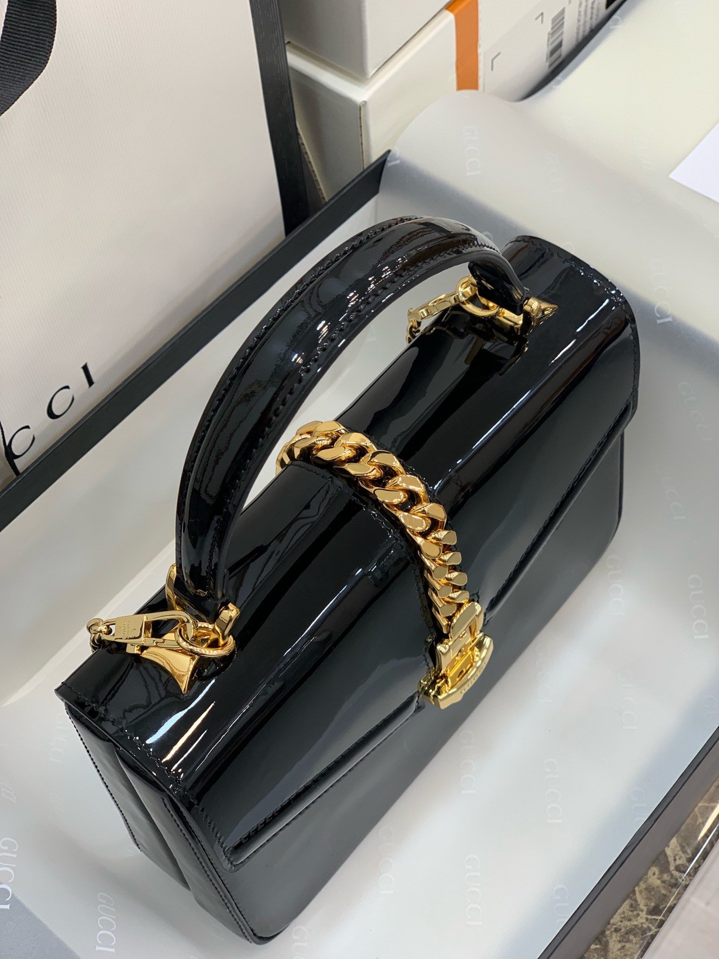 GUCCI Sylvie 1969 443497 20*14*5cm