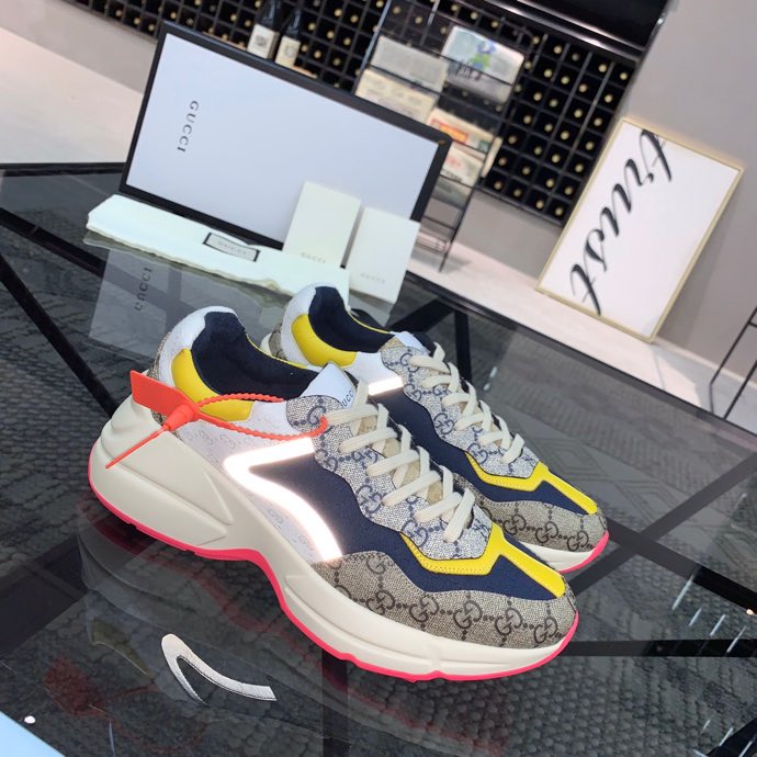 Gucci GG Rhytoni  Brown blue yellow