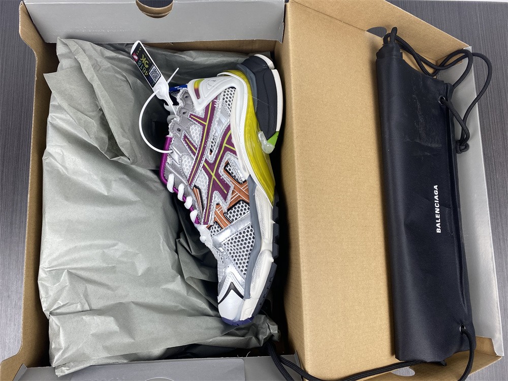 Balenciaga Runner Sneakers in Multicolor Polyurethane