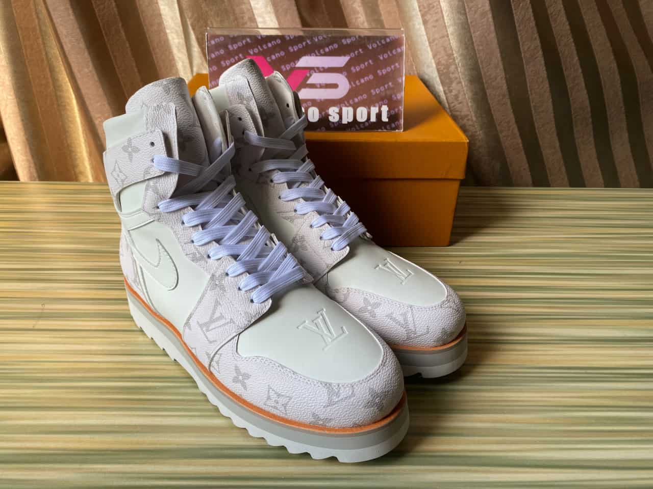 Louis Vuitton White Boots