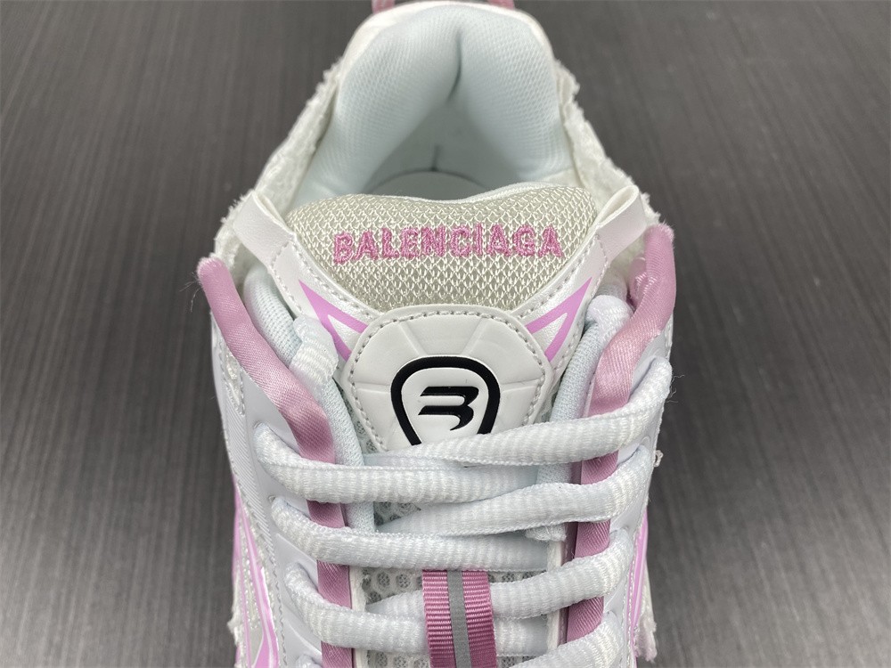 Balenciaga Runner Sneakers 'White Baby Pink Mesh and Nylon'