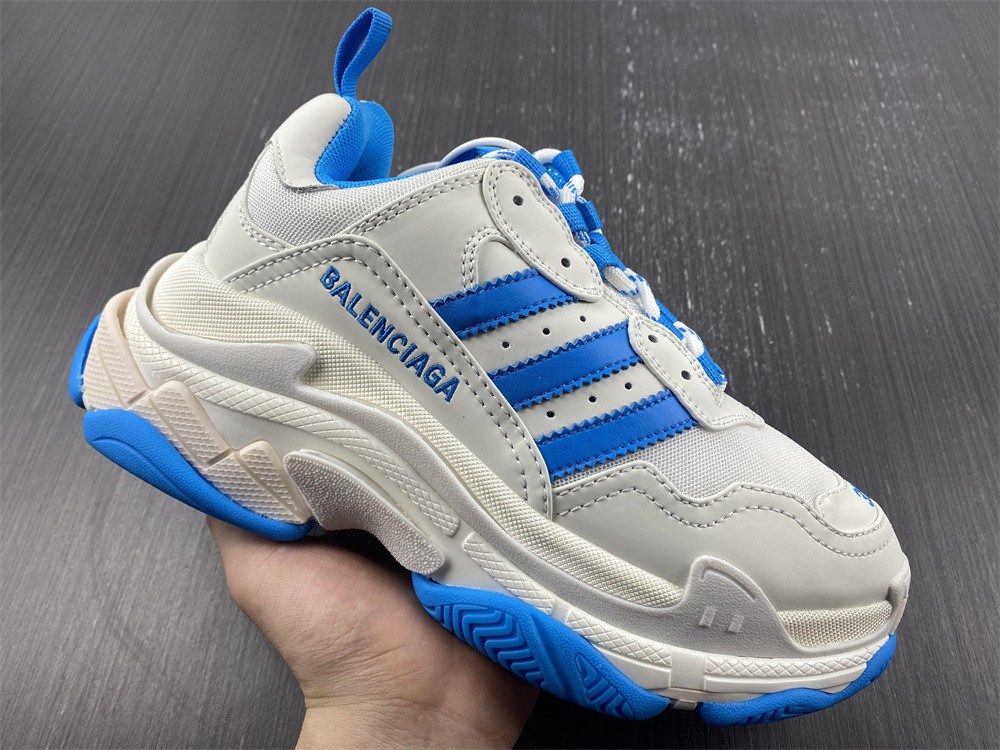 adidas x Balenciaga Triple S Sneaker 'White Blue'