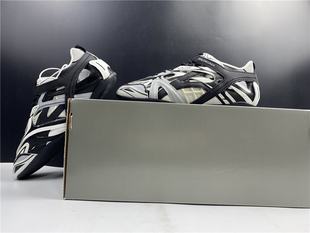 BALENCIAGA Women's Colorblock Drive Cutout Sneakers Shoes Grey Black