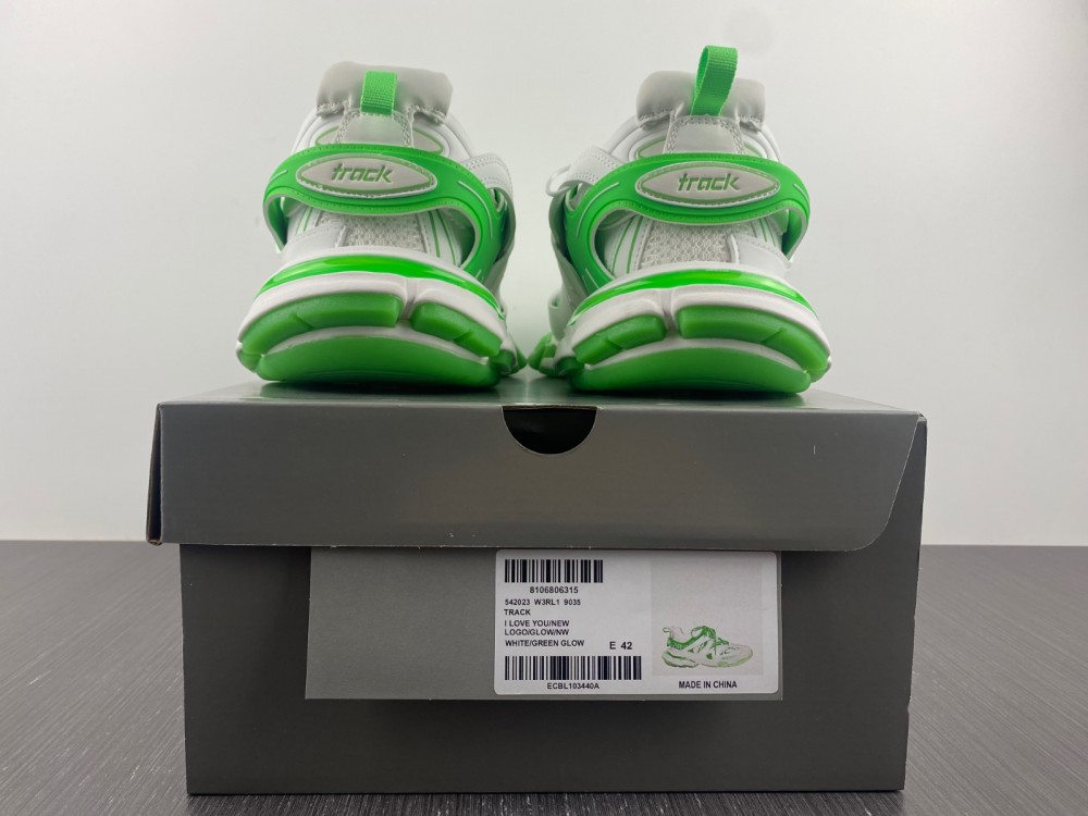 (Women) Balenciaga Track Sneaker 'White Green'