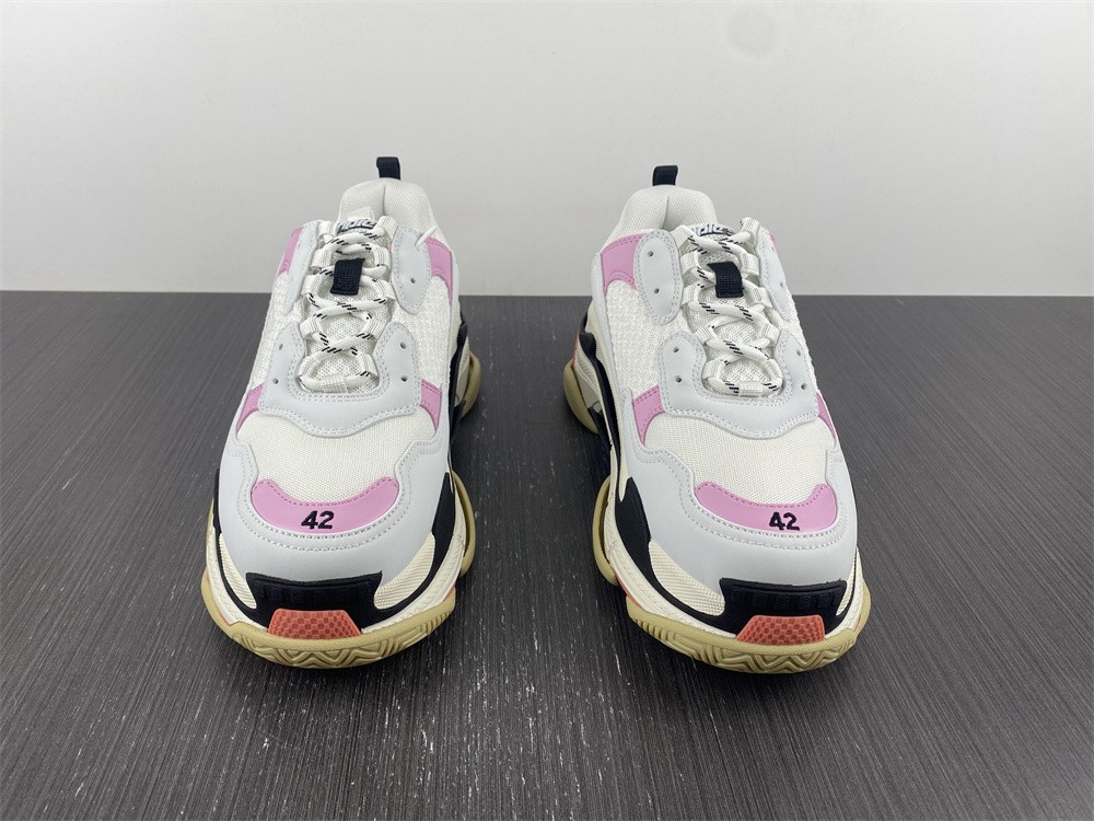 Balenciaga - Triple S Trainer - Leather White for Women