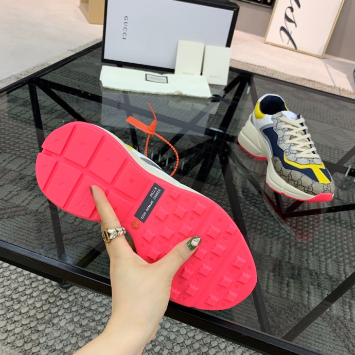 Gucci GG Rhytoni  Brown blue yellow