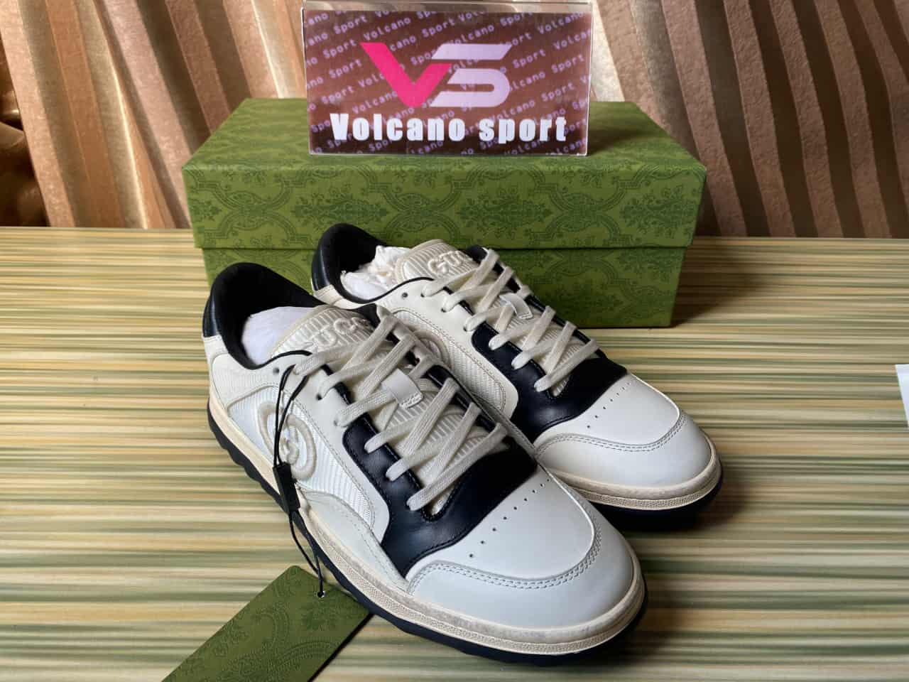 GUCCI Mac 80 Low top White black