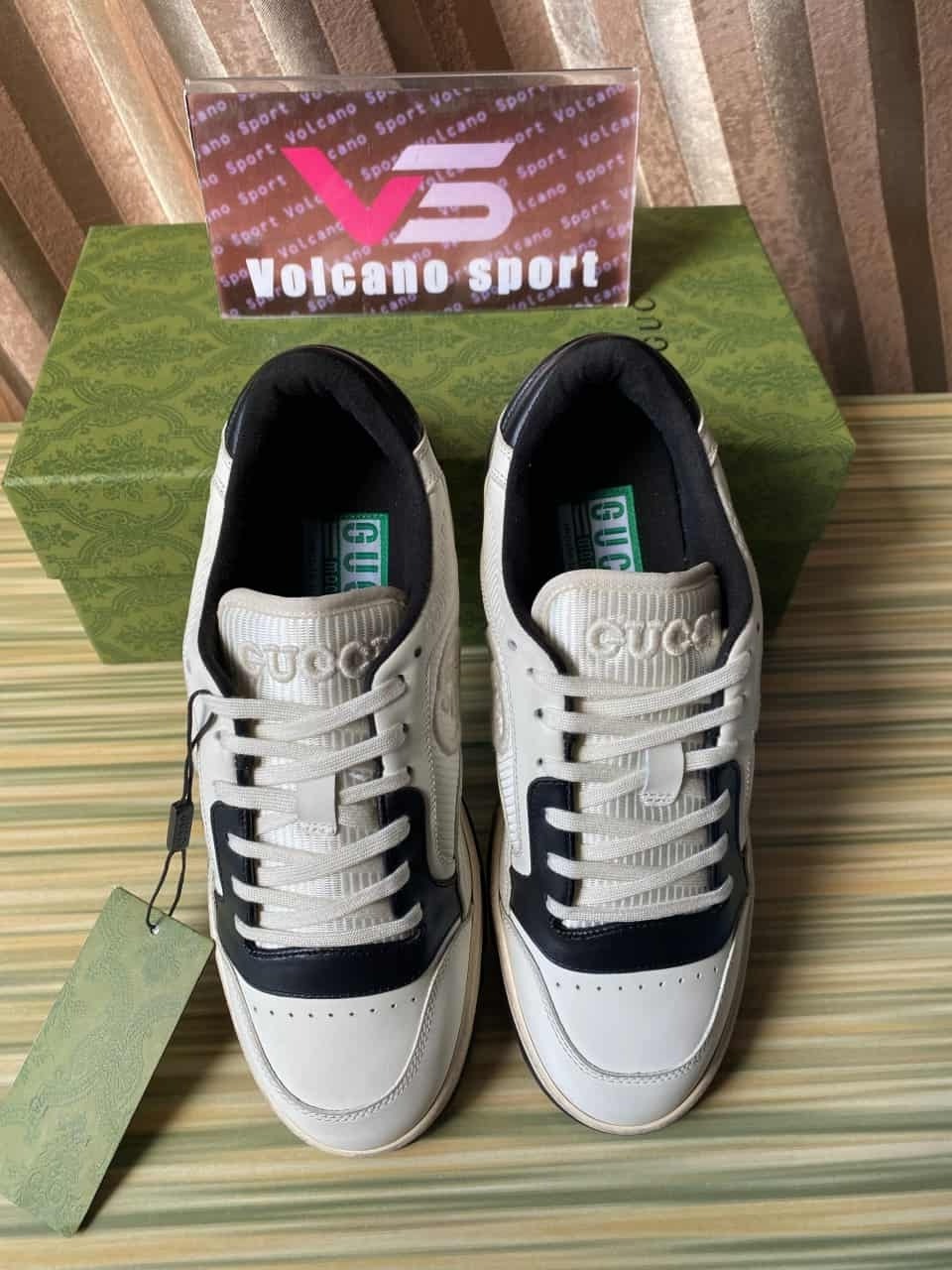 GUCCI Mac 80 Low top White black