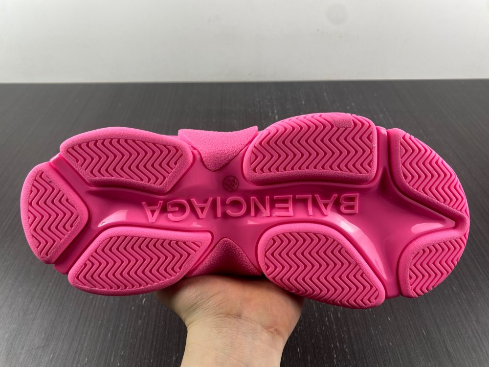 Balenciaga Women's Triple S Pink Sneakers New