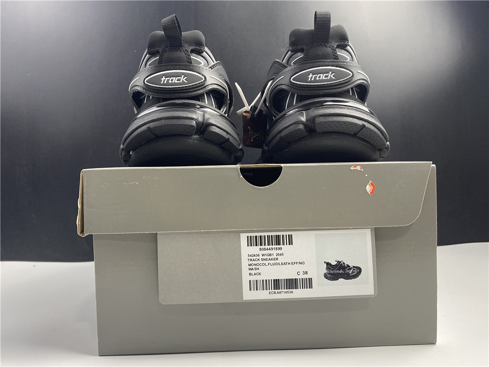 Balenciaga Track Sneaker 'Black White' 542023W3AC11090