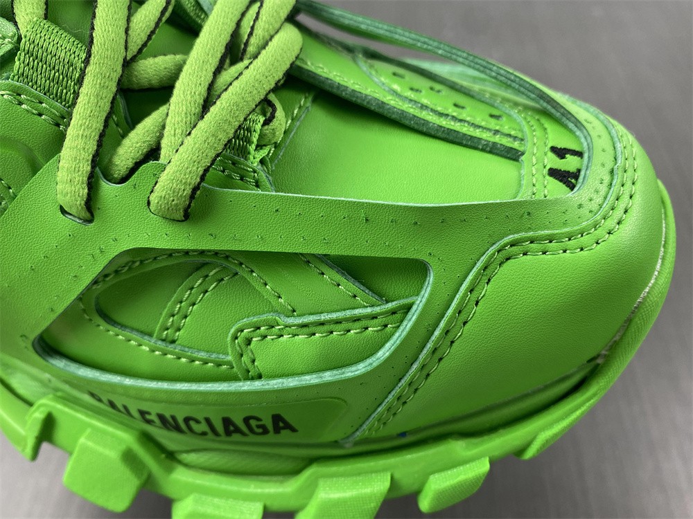 Balenciaga Track.2 Clear Sole Fluo Green