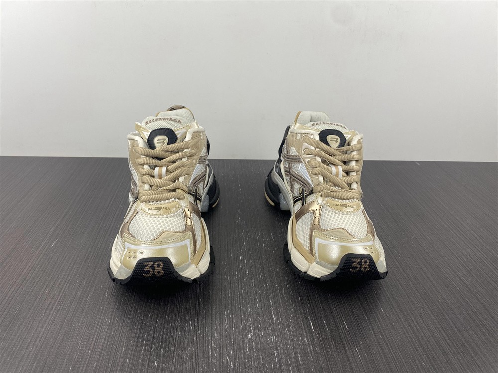 Balenciaga Runner Shoes in Beige, Men's