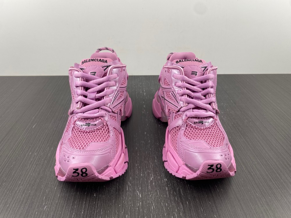 Balenciaga Women’s Runner Mesh & Nylon Low-Top Sneakers Pink