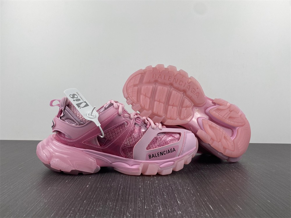 Balenciaga Wmns Track Sneaker 'Clear Sole - Pink'