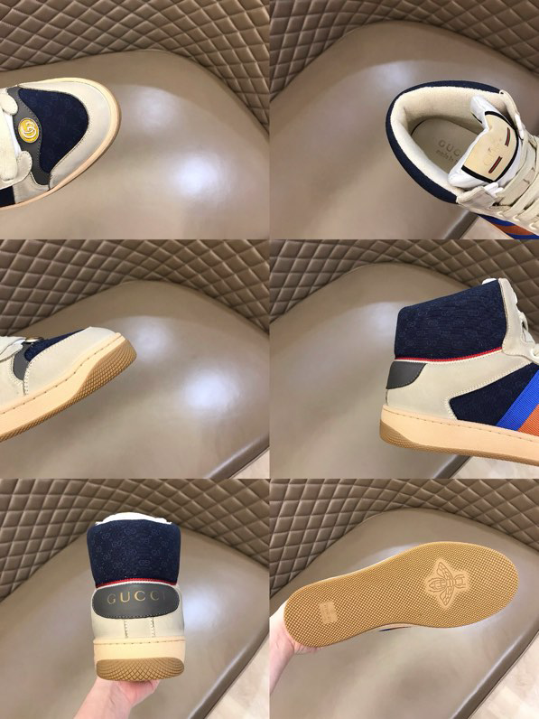 Gucci Dirty shoes Beige Black