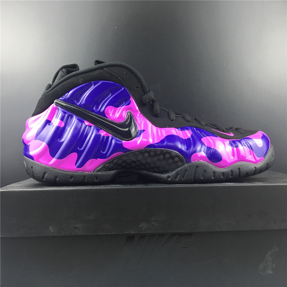 Nike Air Foamposite Pro Purple Camo 624041-012