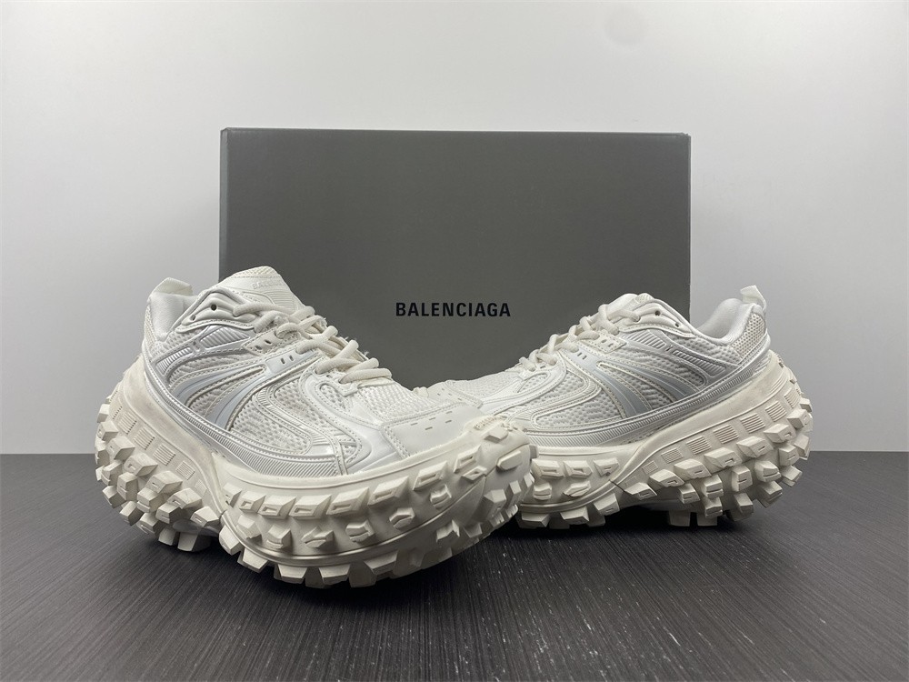Balenciaga Men's Defender Sneaker in Beige