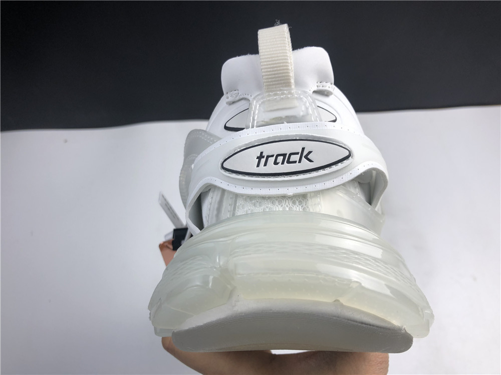 Balenciaga Track White Clear Sole Lowtop Sneaker 647742