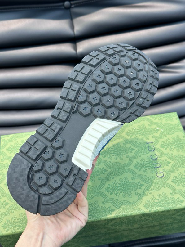 Gucci Men's GG sneakers White Blue