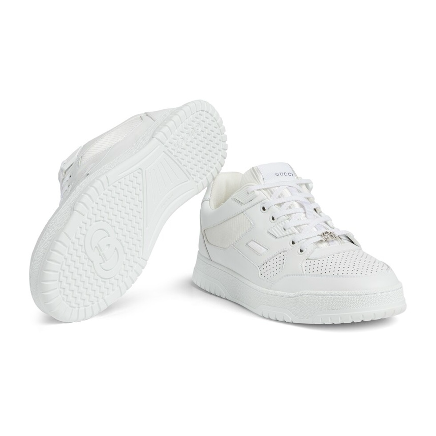 GUCCI - Jones Leather Sneakers White