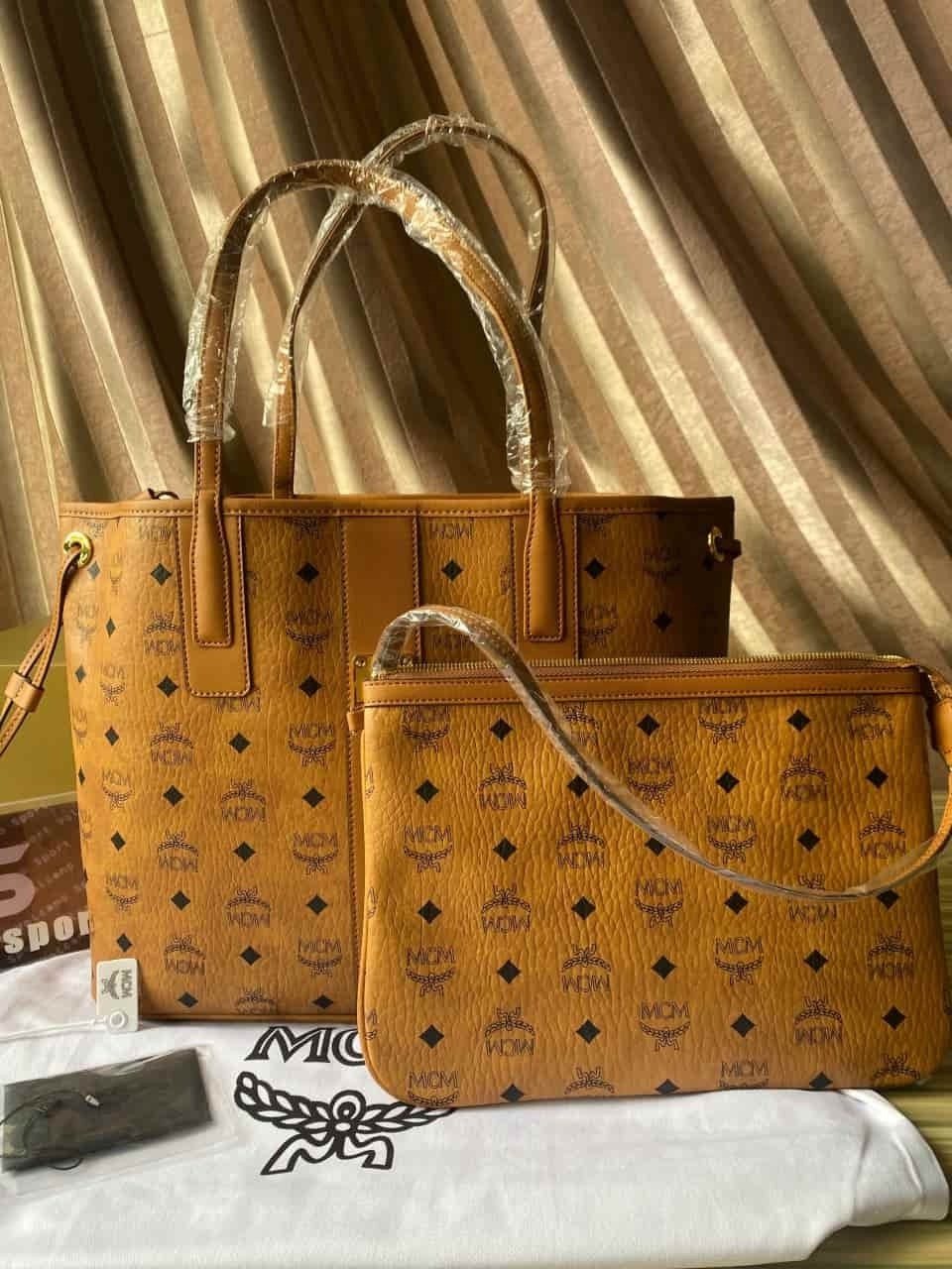 MCM Reversible Liz Shopper Bag