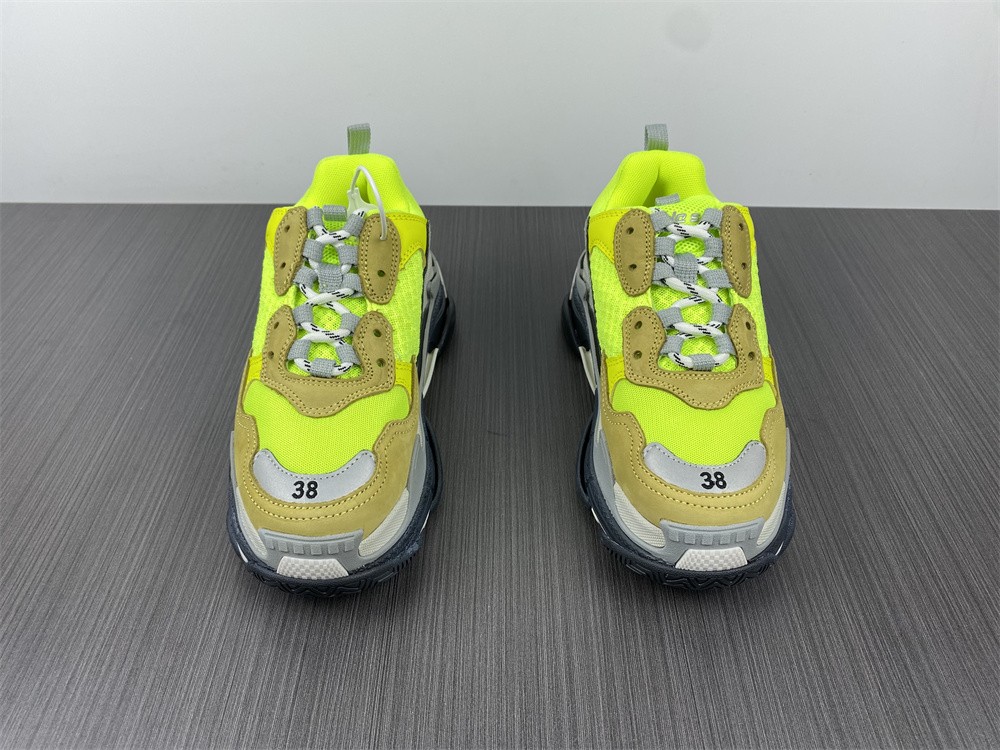 Balenciaga Triple S Trainer 'Neon Yellow' - 483513W09017320