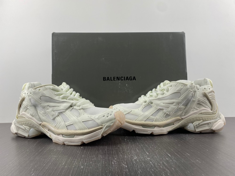BALENCIAGA Palm Angels PA 4 Panelled Sneakers