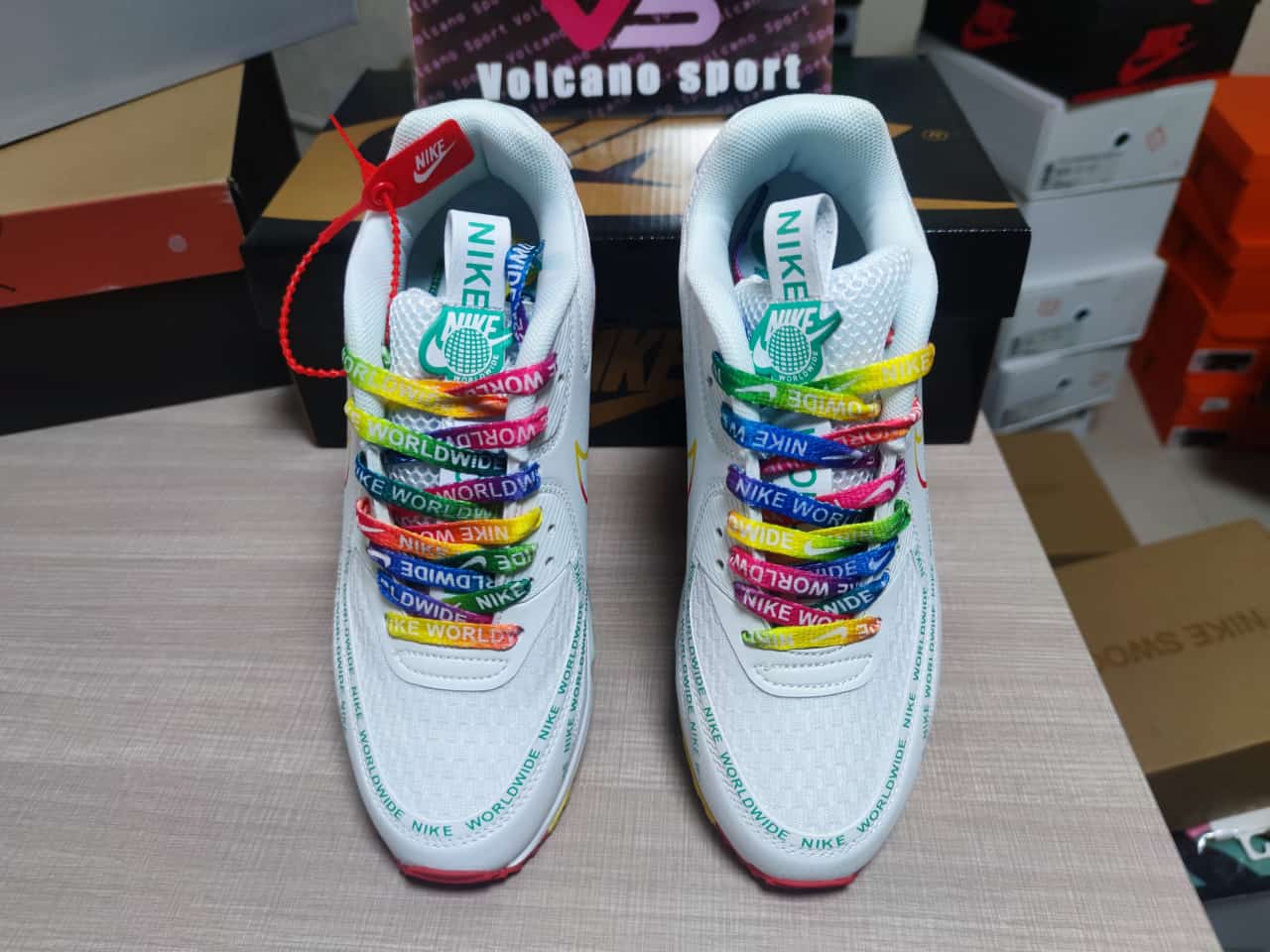 AIR MAX 90 White Seven colours 309698 006
