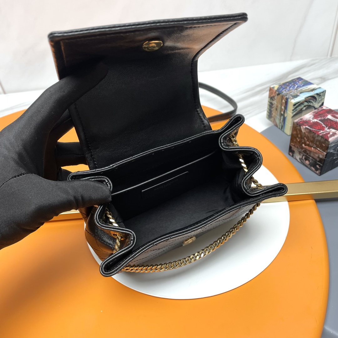 YSL Mini Nolita 672738 (2) 18x13x6cm